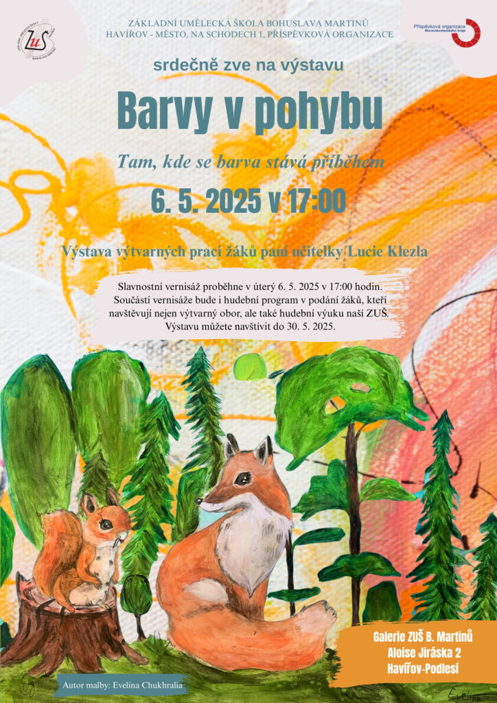 Vernisáž žáků L. Klezla