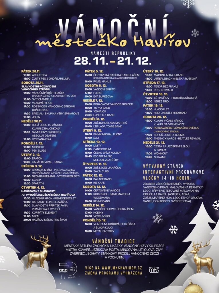 Vánoční městečko