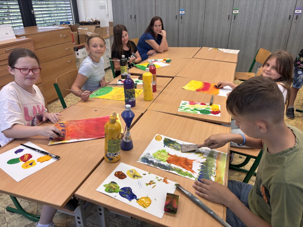 Workshop k výstavě Bez hranic  