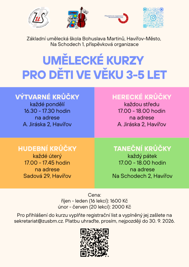 kurzy pro děti 3-5 let